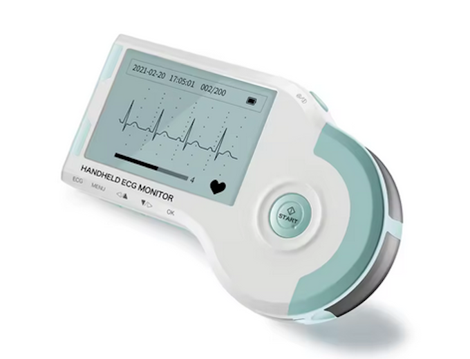 Przenośny monitor EKG MD100B - ręczny elektrokardiograf do samokontroli serca