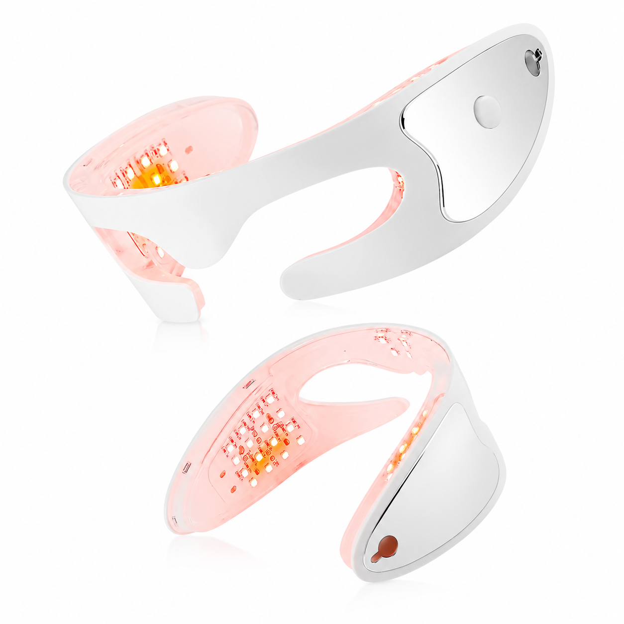 Masażer Oczu LED 4w1 – Redukcja Zmarszczek, Cieni i Worków  Terapia Światłem, Lwia Zmarszczka + Wibracja Premium